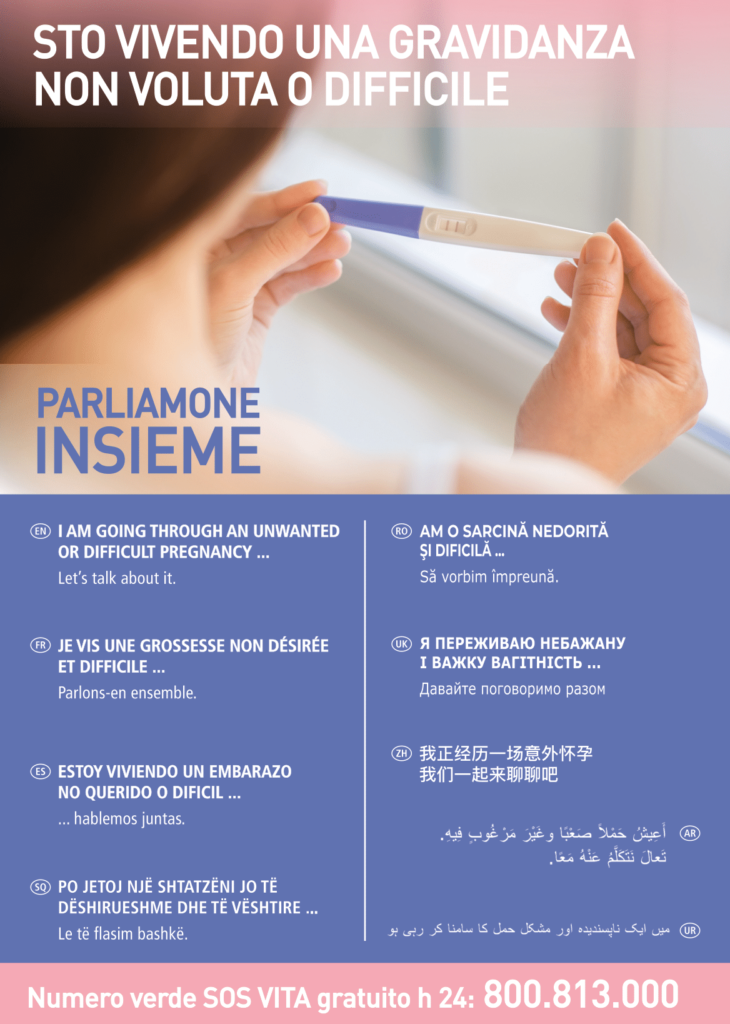 Volantino Culle per la Vita
