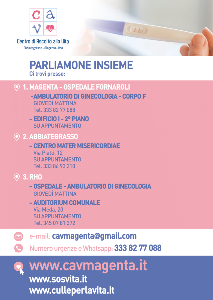 Volantino Culle per la Vita